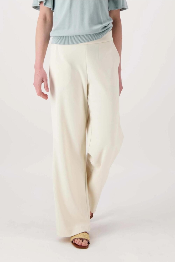 SCUBA STRETCH BROEK RECHT MODEL 0303 054 Off White